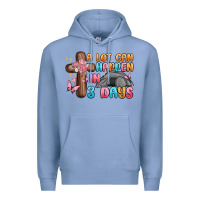 Colony Blue a lot can happen in 3 days Premium Hoodie - MaliasSmallBusiness