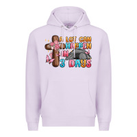 Lilac a lot can happen in 3 days Premium Hoodie - MaliasSmallBusiness