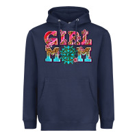 Navy girl mom Heavyweight Hoodie - AdoDesignShop