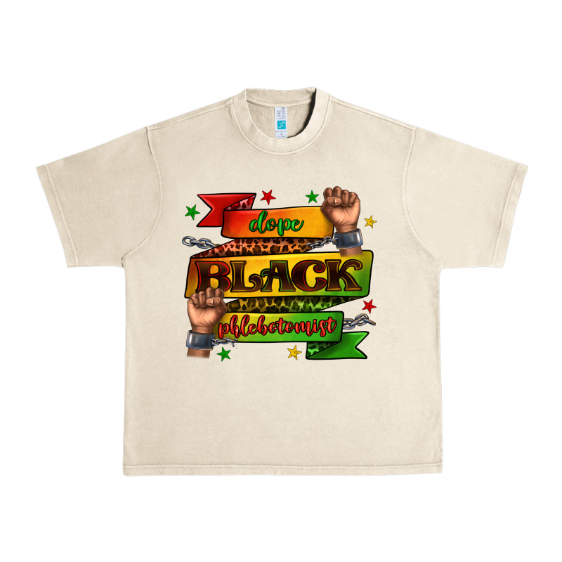 Dope Black Phlebotomist Juneteenth Urban Heavy Tee by texasbilliewilder | Teevron