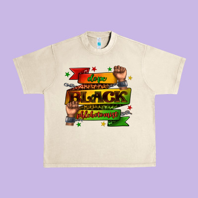 Dope Black Phlebotomist Juneteenth Urban Heavy Tee Designed By Texasbilliewilder