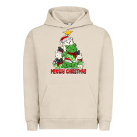 Pigment French Oak meowy christmas cat tree Urban Hoodie - MaliasSmallBusiness