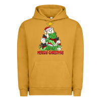 Pigment Peanut Butter meowy christmas cat tree Urban Hoodie - MaliasSmallBusiness