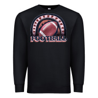 Black football rainbow Premium Sweatshirt - JahusDesignShop
