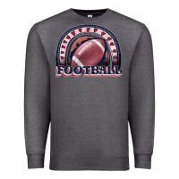 Charcoal Heather football rainbow Premium Sweatshirt - JahusDesignShop