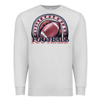 Dove Grey football rainbow Premium Sweatshirt - JahusDesignShop