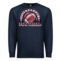 Navy football rainbow Premium Sweatshirt - JahusDesignShop