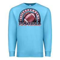 Ocean Blue football rainbow Premium Sweatshirt - JahusDesignShop