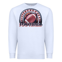 White football rainbow Premium Sweatshirt - JahusDesignShop