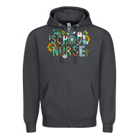 Smoke school nurse Zipper Hoodie - CowhideDigitalArt