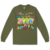 Army Green dont worry ive had both my shots Long Sleeve Tee - texasbilliewilder