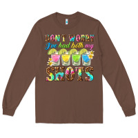 Chestnut dont worry ive had both my shots Long Sleeve Tee - texasbilliewilder