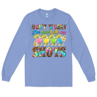 Colony Blue dont worry ive had both my shots Long Sleeve Tee - texasbilliewilder