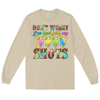 Mushroom dont worry ive had both my shots Long Sleeve Tee - texasbilliewilder