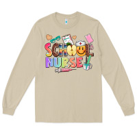 Mushroom school nurse Long Sleeve Tee - AdoDesignShop
