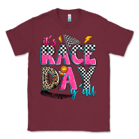 Burgundy it's race day y'all Classic Tee - Zillion Design Studio