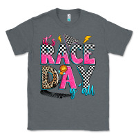 Charcoal Heather it's race day y'all Classic Tee - Zillion Design Studio
