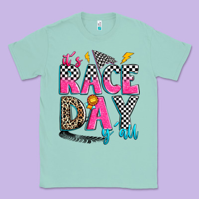 It's Race Day Y'all Classic Tee Designed By Zillion Design Studio