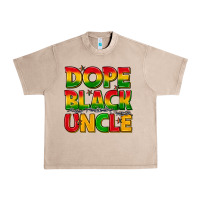 French Oak dope black uncle with stars Urban Heavy Tee - texasbilliewilder
