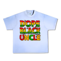 Dope Black Uncle With Stars Urban Heavy Tee | Teevron