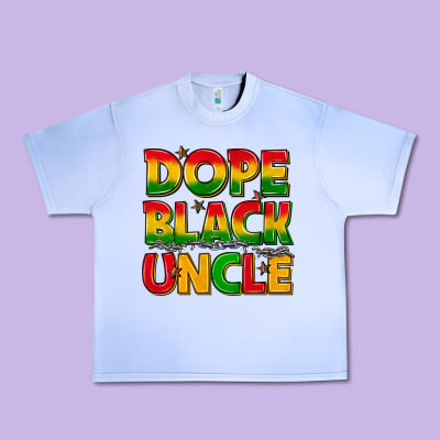 Dope Black Uncle With Stars Urban Heavy Tee Designed By Texasbilliewilder