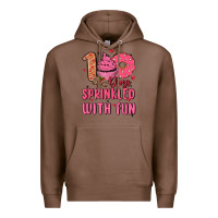 Chestnut 100 days sprinkled with fun Premium Hoodie - MaliasSmallBusiness