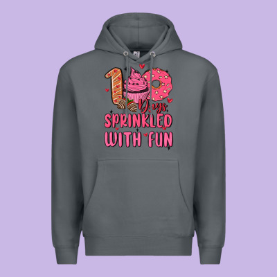 100 Days Sprinkled With Fun Premium Hoodie Designed By Maliassmallbusiness