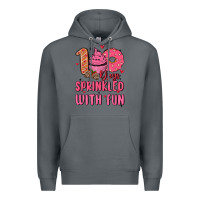 Rock 100 days sprinkled with fun Premium Hoodie - MaliasSmallBusiness
