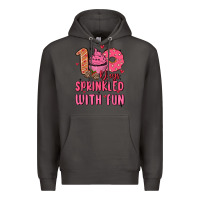 Smoke 100 days sprinkled with fun Premium Hoodie - MaliasSmallBusiness