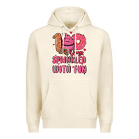 Tofu 100 days sprinkled with fun Premium Hoodie - MaliasSmallBusiness