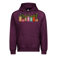 Mauve Wine god says you are unique Urban Hoodie - MaliasSmallBusiness