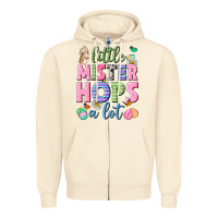 Sandshell Little mister hops a lot Easter Zipper Hoodie - Neo Western