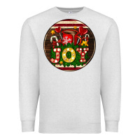 Oatmeal Heather Christmas joy and hot chocolate Premium Sweatshirt - AdoDesignShop
