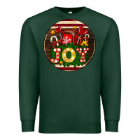 Sports Green Christmas joy and hot chocolate Premium Sweatshirt - AdoDesignShop