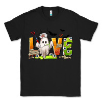 Black Love Nurse Halloween Classic Tee - texasbilliewilder