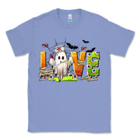 Colony Blue Love Nurse Halloween Classic Tee - texasbilliewilder