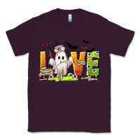 Plum Love Nurse Halloween Classic Tee - texasbilliewilder