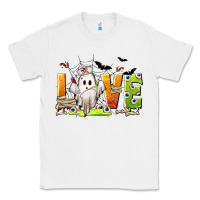 White Love Nurse Halloween Classic Tee - texasbilliewilder