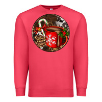 Cardinal Christmas hot chocolate and chocolate Premium Sweatshirt - AdoDesignShop