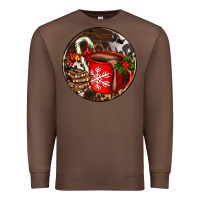 Chestnut Christmas hot chocolate and chocolate Premium Sweatshirt - AdoDesignShop