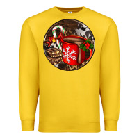 Lemon Christmas hot chocolate and chocolate Premium Sweatshirt - AdoDesignShop