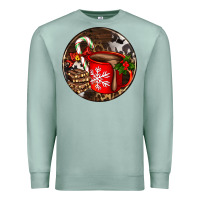 Seafoam Christmas hot chocolate and chocolate Premium Sweatshirt - AdoDesignShop