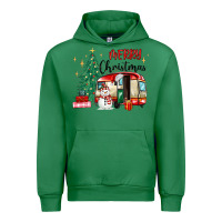 Emerald merry christmas camper Urban Hoodie - MaliasSmallBusiness