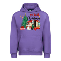 Tulip merry christmas camper Urban Hoodie - MaliasSmallBusiness