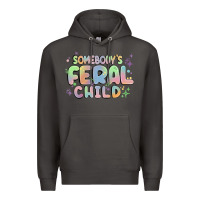 Smoke somebody's feral child Premium Hoodie - MaliasSmallBusiness