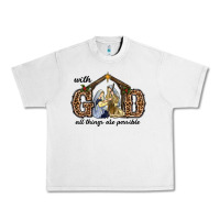Lunar Rock With God All Things Are Possible Urban Heavy Tee - RanaPortraitStore