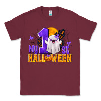 Burgundy My 1st Halloween Classic Tee - texasbilliewilder