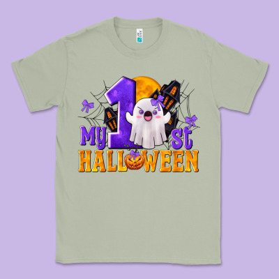 My 1st Halloween Classic Tee Designed By Texasbilliewilder