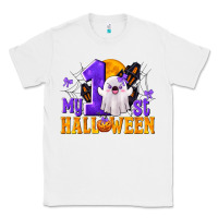 White My 1st Halloween Classic Tee - texasbilliewilder