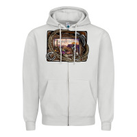 Dove Grey desert darlin Zipper Hoodie - SublimationCraftShop